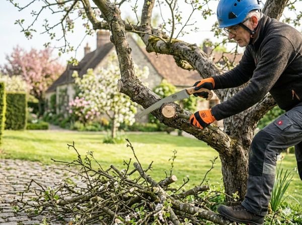 Taille d'arbre fruitier par élagueur en Seine-Maritime
