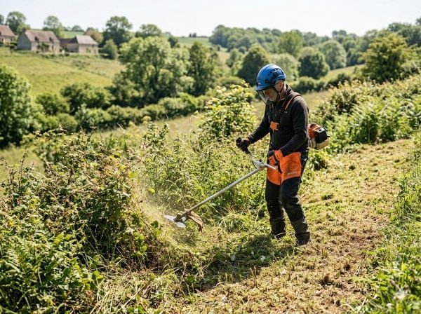 Débroussaillage terrain — Arbro-grimpe Gournay-en-Bray