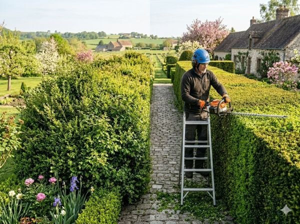 Taille de haie — entretien espaces verts Gournay-en-Bray